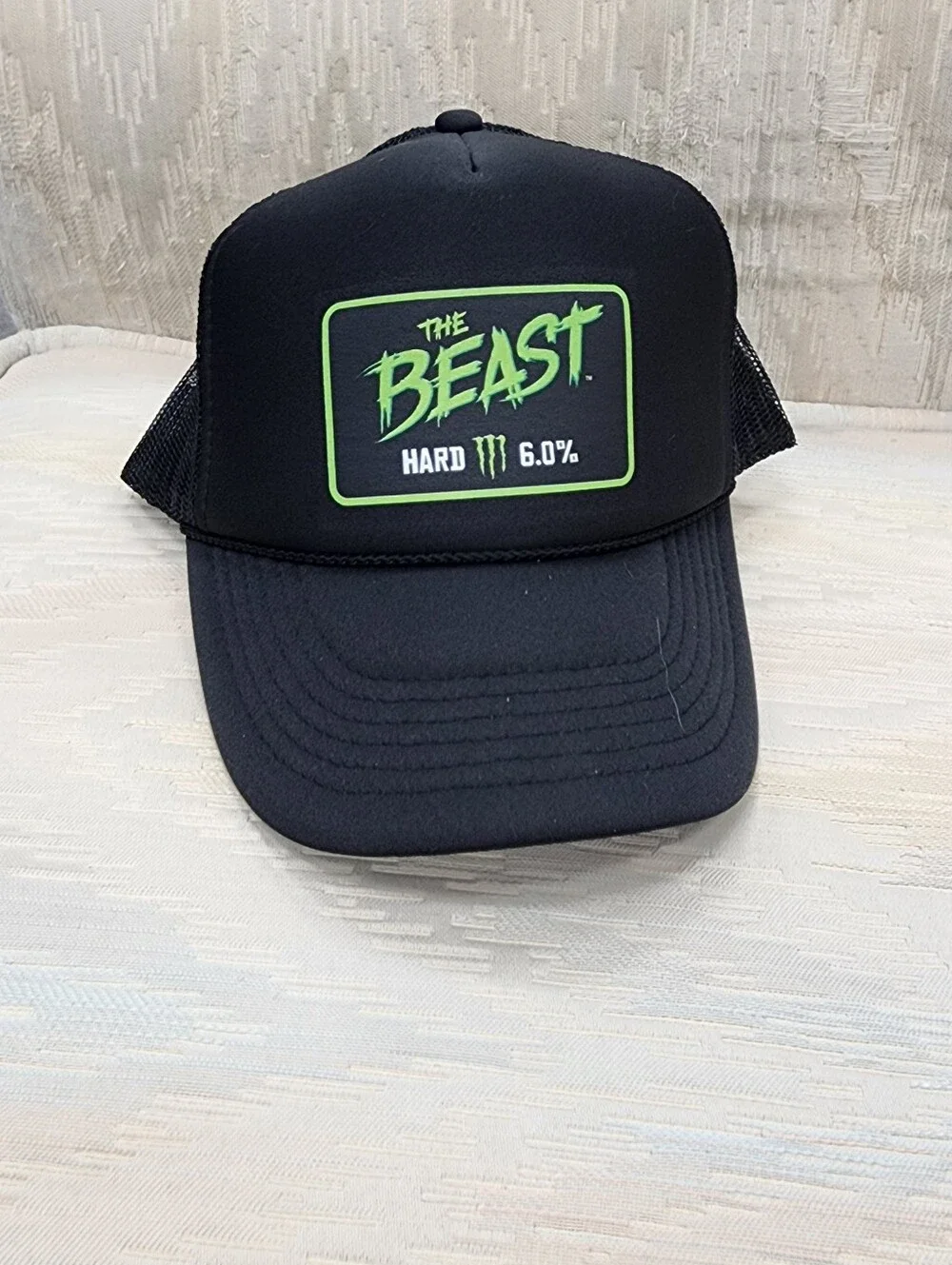 Monster Energy 'The Beast' Black & Green Trucker Hat